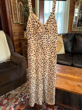 leopard print maxi dress australia Nava Leopard Mesh Maxi Dress